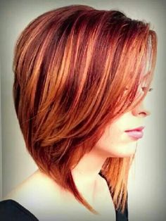 Cut & Color Red Hair With Blonde Highlights, Copper Red Hair, Red Blonde Hair, Natural Red Hair, Hair Styles 2014, Haircut And Color, Jack White, Red Hair Color, Fall Hair Color