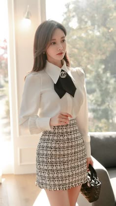 Korean Fashion Dress, Elegante Casual, Classy Work Outfits, Stylish Work Outfits, Looks Chic, Kpop Fashion, Inspired Outfits, Teen Fashion Outfits