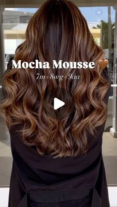 Sue Tyrrell on Instagram: "Mocha Mousse🤎🍫 

Pantone Color of the Year, embodies warmth, elegance, and natural sophisticated hair color 

This rich, neutral shade is perfect for creating timeless hair color looks that complement a variety of skin tones

Its balance of soft brown and creamy undertones offers versatility, making it ideal for dimensional brunettes, balayage transitions, or a cohesive base color
@pantone @redkenpro 

#brownhair #brunettehaircolor #pantone"