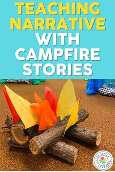 the cover of teaching narrative with campfire stories