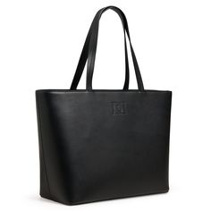 Sleek, Sophisticated and PracticalThe perfect tote - It is both sleek and functional. The dimensions of this tote allow you to comfortably carry anything from your laptop to your make up case and all your essential items in between.● Item SKU: DESMY-BL22● Item Color: Black● Height: 11.5in Width: 19in Depth: 6in● Handle drop: 9.3in● Inside Zipper Compartment ● Double top handles● Zipper closure● Gold metal fox head zipper pull● Metal feet at base of bag● Made in Spain● Composition: 100% Calf leat Sleek Shoulder Bag For Daily Use, Sleek Rectangular Bag For Everyday Use, Sleek Everyday Bag With Top Handle, Sleek Top Handle Bag For Everyday, Elegant Large Capacity Laptop Bag For Everyday, Sleek Travel Bags With Top Carry Handle, Sleek Travel Bag With Top Carry Handle, Chic Tote Laptop Bag For On-the-go, Sleek Travel Bag With Detachable Handle