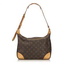 Boulogne Cloth Handbag - Brown - Louis Vuitton Shoulder bags Louis Vuitton Boulogne, Buy Louis Vuitton, Handbag Outfit, Louis Vuitton Fashion, Michael Kors Shoulder Bag, Fashion Tote Bag, Woman Bags Handbags, Vintage Louis Vuitton, Louis Vuitton Shoulder Bag