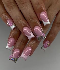 Disney Acrylic Nails, Acrylic Nail Set, Colored Acrylic Nails, Glow Nails, Short Square Acrylic Nails, Acrylic Nails Coffin Pink, Unique Acrylic Nails, Long Square Acrylic Nails