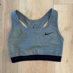 Size Small. Women’s Nike Training Sports Bra. Elastic Bottom For Support. Grey Type Coloring. No Padding. Nike Sports Bra Aesthetic, Nike Gray Activewear For Workout, Nike Gray Athletic Fit Activewear, Nike Athletic Heather Activewear For Running, Nike Activewear For Light Exercise, Bra Friendly, Casual Gray Sports Bra For Running, Nike Sporty Seamless Activewear, Nike Athleisure Activewear In Athletic Heather, Nike Sporty Gray Activewear