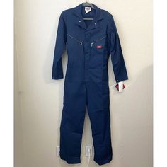 Dickies Jumpsuit Unisex Coveralls Size 36 Navy New New With Tags, Minor Discoloration In Front (See Photos For Details) Dickies Jumpsuit, Dickies Pants, New New, New Color, Mens Pants, Jumpsuit, Man Shop, Navy, Tags