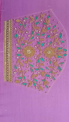 Blouse Tracing Designs, Aari Work Blouse Tracing Designs, Silk Thread Bangles Design, Flower Pattern Drawing