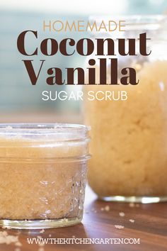 Lip Scrub Diy Recipes, Vanilla Brown Sugar Scrub, Scrub Ideas, Honey Lip Scrub, Scrub Recipe Diy, Coconut Sugar Scrub, Diy Scrubs, Scrub Homemade