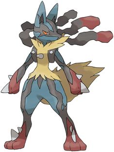 an image of a pokemon character with red and yellow colors