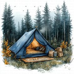 Cozy Camping Clipart | 10 High Quality JPGs | Digital Download | Paper Craft | Junk Journal | Camping Tent Clipart | Watercolor Clipart 🎉 Free Commercial License Included! 🌟 Key Features: Size: 5000 x 5000 pixels Quality: 300 DPI resolution Ideal for crafting mouse mats, wall art, mugs, t-shirts, cushions, cardmaking, scrapbooking, paper crafts, stationery, and mixed-media projects. 🖌️ Artistic Craftsmanship: Each image is thoughtfully designed, blending traditional drawing techniques with digital art and advanced AI algorithms. Starting from a sketch, every piece is digitally refined to deliver outstanding quality and clarity. 🌈 Wide Range of Applications: These vibrant JPGs are perfect for all your creative projects! Whether you're an experienced artist or just starting out, our imag Camping Digital Art, Camping Coloring Pages Free Printable, Camp Illustration, Camping Coloring Pages, Watercolor Art Lessons