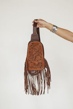 Genuine leather crossbody bag with fringe details. Adjustable strap, large pocket! One size. All accessories sales are final. Short Jean Skirt, Leather Fringe Bag, Cc Beanie, Wild Rag, Fringe Bags, Shoe Gifts, Leather Fringe, Leather Dresses, Accessories Bracelets