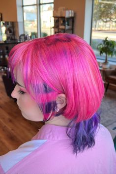 Pink Color Mixing, Jellyfish Cut, Jellyfish Haircut, Jellyfish Tentacles, Inspiring Hairstyles, Inspired Hairstyles, Glow Hair, The Haircut, Hair Flow