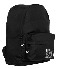 Adjustable strap: noDetachable strap: noClosure: zipPattern: plainDetails: logo, inside pocket, pocketsComposition: 100% PolyesterComposition: Main Fabric : Polyester, 100% - Second Fa Functional Nylon Backpack With Logo, Casual Black Bags With Logo Patch, Casual School Backpack With Logo Patch, Nylon Backpack With Logo Patch For Streetwear, Nylon Bags For Streetwear, Nylon Backpack With Logo Patch, Streetwear Nylon Bag With Side Pockets, Nylon Logo Backpack, Nylon Backpack With Logo For Everyday Use