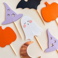 Little Boo Cupcake Toppers Spooky One Halloween Decor Boo I'm Two Rory Birthday, Little Boo Is Almost Due, Halloween Theme Party, Pumpkin Moon, Spooky One, Toddler Parties, Party Stand, Elephant Theme, Cake Banner Topper