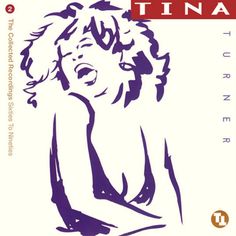 a book cover with an image of a woman's face and the title, tina