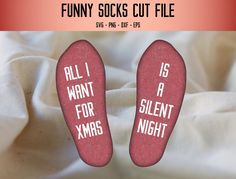 two pairs of shoes with funny socks cut file