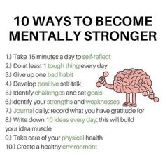 Build your idea muscles and self reflect Become Mentally Strong, Mentally Strong, The Words, On Instagram, Instagram