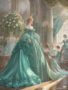 Winter Wedding Dresses, Fashion Sketches Dresses, Fantasy Dresses, Fashion Drawing Dresses, Royal Dresses, Old Dresses, Fantasy Gowns, Fairytale Dress