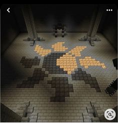 Minecraft Floor Designs Carpet, Minecraft Circle Design, Minecraft Quartz Floor Designs, Minecraft Oxidised Copper Builds, Minecraft Sun And Moon Build, Spawnpoint Ideas Minecraft, Streetlights Minecraft, Minecraft Castle Decorations, Mc Floor Design