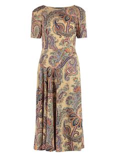 800 ETRO PAISLEY PRINT DRESS Etro Paisley, Paisley Print Dress, Sweaters Knitwear, Womens Fall, Denim Top, Paisley Print, Womens Clothing Tops, Clothes For Sale, Print Dress