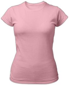 Perfect TShirt Co Women's Short Sleeve Crew Neck Pink Slim Fit T-Shirt - Perfect TShirt Co Pink Fitted Short Sleeve T-shirt, Pink Fitted Cropped T-shirt, Basic Pink Plain T-shirt, Basic Plain Pink T-shirt, Pink Fitted Crew Neck Shirt, Basic Pink Cotton Shirt, Pink Fitted Basic T-shirt, Basic Fitted Pink T-shirt, Fitted Basic Pink T-shirt