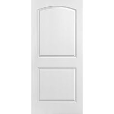 a white door on a white background