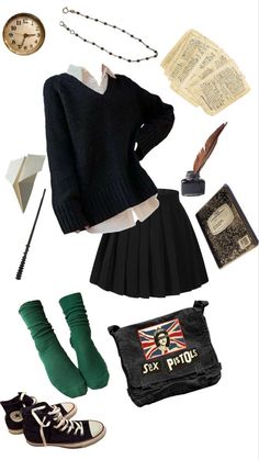 Hogwarts Dr Wardrobe, Harry Potter Fits, Harry Potter Shifting Outfits, Harry Potter Outfits Ideas, Harry Potter Dr Outfits, Harry Potter Wardrobe, Hogwarts Outfits Aesthetic, Harry Potter Outfit Ideas, Outfit Harry Potter