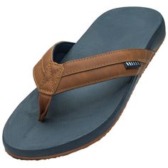 Trey Flip Flops By Alpine Swiss Product Features: Faux Leather Upper, EVA Outsole CASUAL – The Alpine Swiss Trey cushion flip flops are the perfect casual shoes to wear to the beach, while running errands, or relaxing at home. These flip flops will become your favorite go-to sandals! COMFORTABLE – Designed to be super comfortable with an ergonomic footbed that is perfectly contoured for your feet. The non-slip insole provides padded arch support and heel cupping for the most natural and comforta Brown Summer Surfing Flip Flops, Brown Sandals For Surfing In Summer, Brown Summer Sandals For Surfing, Brown Summer Surfing Sandals, Mens Flip Flops Beach, Sandals Patterns, Heeled Flip Flops, Sandals Comfortable, Men Sandals