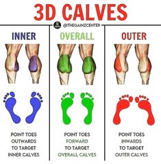 Calf Muscle Workout, Calf Workout, Calf Exercises, Gym Workout Planner, Bodybuilding Workout Plan