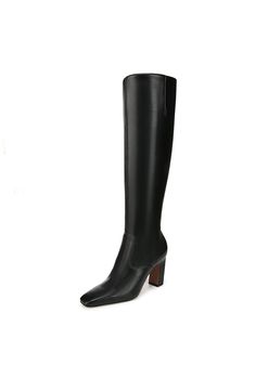 PRICES MAY VARY. Sophisticated and sleek women's tall dress boots available in medium and wide calf Knee-high boot for women with modern square snip toe Faux leather upper made from partially recycled materials with stretch for comfortable all day wear 13.8 inch circumference, 15.75 inch boot shaft height. Note: Measurements based on size 6 boot. For each half size up from a 6, shaft height increases by .12 inch, circumference by .20 inch Sophisticated 3.4 inch block heel for all day comfort Tall Women Dresses, Wide Calf Knee High Boots, Boot For Women, Tall Dress, Tall Dresses, High Heel Boots Knee, Dress Boots, Modern Square, Wide Calf