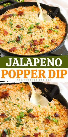 Looking for a crowd-pleasing appetizer? Try this delicious Jalapeno Popper Dip recipe, featuring creamy cheese, spicy jalapenos, and crispy bacon. Creamy, warm, spicy, and perfect for any party or gathering!