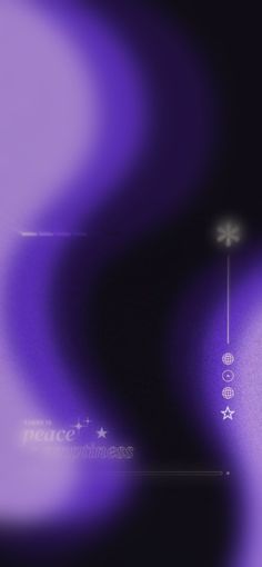 an abstract purple background with circles and stars