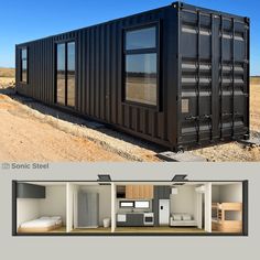 Container Home Plan Shipping Container Home Designs Ideas, Container Closet, Container House Ideas, Container Homes Australia, Container Home Designs, Sea Container Homes, Gym Design Interior, Shipping Container Cabin, Tiny House Exterior