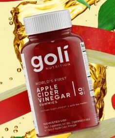 Goli Apple Cider Vinegar, Goli Gummies, Apple Cider Vinegar Gummies, Apple Cider Benefits, Organic Apple Cider, Gummy Vitamins, Organic Apple Cider Vinegar, Artificial Sweetener, Healthy Digestion