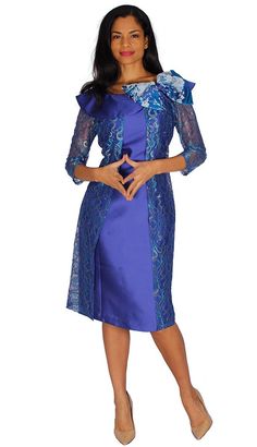 Gavin Houston, Lace Jacket Dress, Patterned Jacket, Church Dress, Dress Colors, Dresses Royal, Church Dresses, Lace Jacket, Large Bow