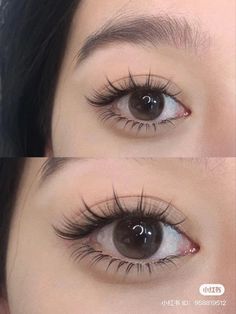 Eyelash Extension Styles, Cat Eyelashes, Extension Styles, Asian Makeup Looks, Beauty Hacks Nails