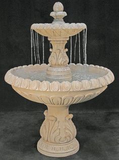 International Tiered Outdoor Water Fountain Outdoor Water Feature, Tiered Garden, Pond Fountains, Stone Fountains, Fountain Feature, Water Fountains Outdoor, Outdoor Fountain, Garden Fountain, Fountains Outdoor