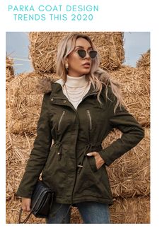 Parka Coat Design Trends This 2020 Parka Coat, Women's Wear, Coat Design, Winter Women, Military Jacket, Parka, Design Trends, Women Wear, Leather Jacket