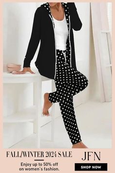 Get Exclusive 20% Off Now! CODE: GG20. Buy smart and save big with our limited-time women's clothing promotions. Shop now for timeless Grace and glamour. Polka Dot Saree, Polka Dots Fashion, Fall Hoodies, Fashion Catalogue, Mens Casual Dress, Fall Coat, Casual Coat, Cotton Blouses