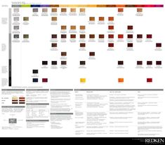 Download Redken color chart 16 Goldwell Color Chart, Brown Hair Chart, Redken Chromatics, Redken Color Gels, Hair Color Mahogany