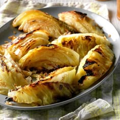 an image of grilled cabbage on a plate