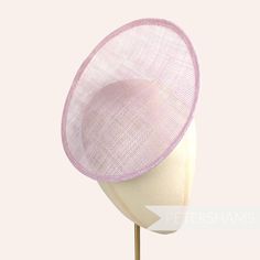 This rounded scoop fascinator hat base is made from a double layer of heather purple stiffened sinamay millinery fabric and is ideal for making an instant fascinator! The scooped center of the disc allows you to get creative by positioning it at different angles on the head.  Just add elastic, headband or comb for securing to the head (not included but available in our shop!) Measurements: Diameter: 21cm (8.2 inches) Height: 2cm (0.7 inches)  Available in several colours from our millinery suppl Spring Tones, Sinamay Fabric, Sinamay Fascinator, Blank Hats, Sinamay Hats, Millinery Supplies, Round Hat, Hat Base, Heather Purple