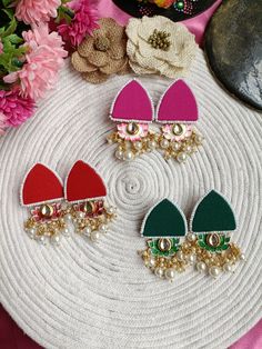 Navratri Jewellery, Phone Case Diy Paint, Jewellery Diy, Fancy Jewellery Designs, Handmade Headbands