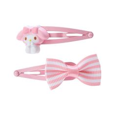 Kawaii Accessories Png, Sugarbunnies Hairclips, Kawaii Hair Pins, My Melody Accessories, Hair Wrapping, Character Hair, Kawaii Hair Clips, Resin Photo, Sanrio Accessories