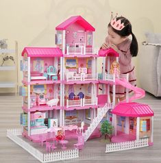 Brand Name: QWZAge Range: 2-4 YearsAge Range: 5-7 YearsAge Range: 8-11 YearsAge Range: 12-15 YearsAge Range: GrownupsMaterial: PlasticPlastic Type: ABSWarning: Far away from fireItem Type: DollhousesDimensions: 45-93cmModel Number: QWZ344Gender: Girls Baby Doll House, Toddler Playhouse, Toy Playset, Toy House, Multiplication For Kids, Dollhouse Toys, Dream Doll, Barbie Dream House