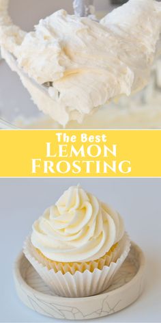 the best lemon frosting recipe ever