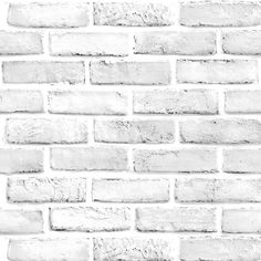 black and white brick wallpaper with no mortars or mortars on the side