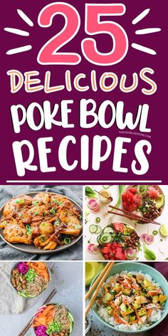 25 delicious poke bowl recipes that are easy to make