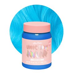 PRICES MAY VARY. Island Water Unicorn Hair Tint: Make all your fantasy color dreams come true with Lime Crime Unicorn Hair Tints, a DIY-friendly, damage-free hair color. Island Water will deposit a light wash of stunning pastel aqua, adding a kick of cool to your hair... all from the comfort of your own home. Hair Tints are not recommended for dark hair. Before You Use It: Unicorn Hair Tints deposit pastel, muted, and lighter shades onto hair, and the watercolor effect of Tints leaves a soft was Slime Light Bleach London, Unicorn Hair Semi Permanent, Hair Tint Colours, Unicorn Hair Dye, Pale Blonde Hair, Hidden Hair Color, Island Water, Hair Tint, Pale Blonde