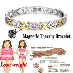 Description 1. The bracelet can promote metabolism and blood circulation, promote fast and healthy weight loss. 2. Reduce fatigue and tension, thereby improving the ability to perform at the best level, reduce muscle tension, increase flexibility, and prevent injury. 3. The slimming effect of exercise is more significant. By using micro-magnetic waves, your cells can be heated, thereby melting fat cells faster. 4. It is composed of 4 powerful therapeutic minerals including germanium, magnet, infrared and negative ion tablets, which can improve mood and health. Specification Size: Adjustable, One sizes fit most wrist Circumference: 18cm Material: Magnet, Hematite stones Purpose: Pain Relief Type: Bracelet Gender: Unisex Package include 1x Bracelet Magnetic Therapy, Magnetic Jewelry, Energy Bracelets, Magnetic Bracelet, Copper Bracelet, Casual Sporty, Bracelet Clasps, Gold Price, Bangles Jewelry