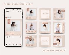 the social media post is designed to look like it has many different images on it